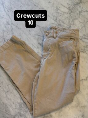 Crewcuts Kids Tan Khaki Pants
